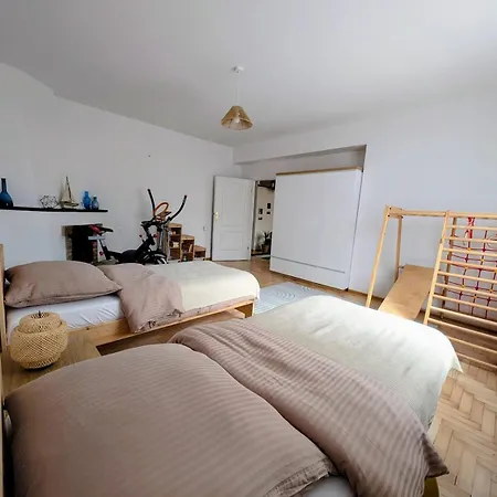 70m Mieszkanie W Domu Jednorodzinnym Do 8 Osob, Darmowy Parking, Atrakcje Dla Dzieci, Balkon, Duzy Ogrod アパート